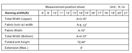 Aleko awning measurement table.JPG