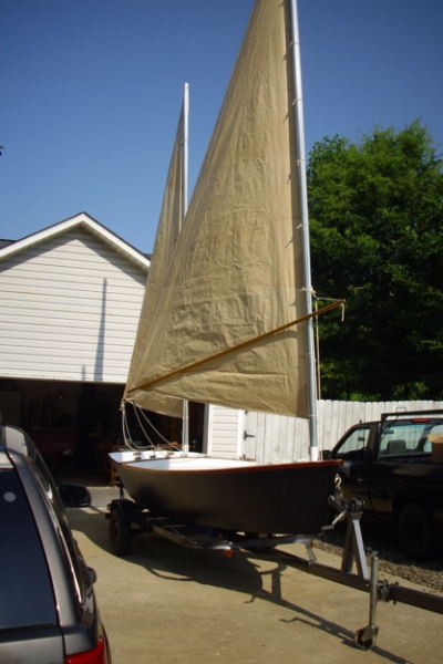 Finished Sail Boat