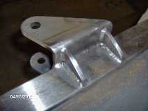 Curb Side Gussets Welded