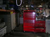 tool boxes, tooling and parts cabinets