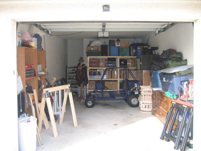 My garage under my apartment