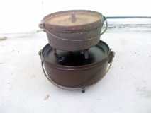 double stack 8' & 10" DUTCH OVEN