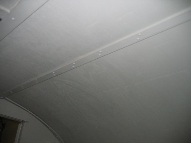 new ceiling with insulation