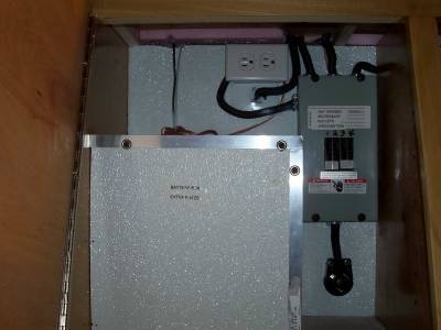 Battery Box and Breaker Box for 30 amp service