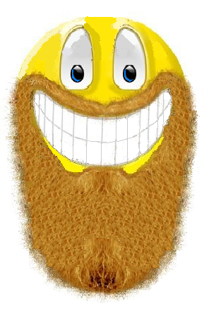 beard smiley