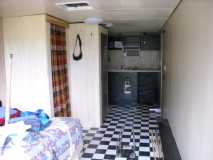 Interior of Pace 20ft conversion