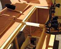 Countertop door frame stops/trim