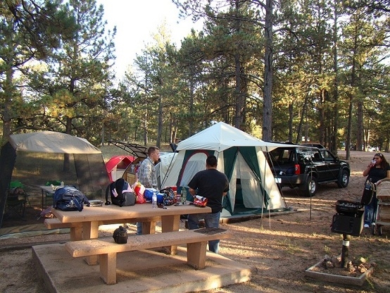 Camping 19 Sept 2009