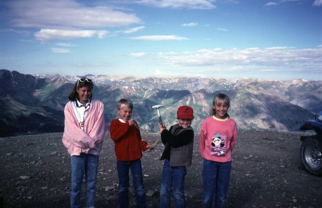 Kids on Engineer Mnt