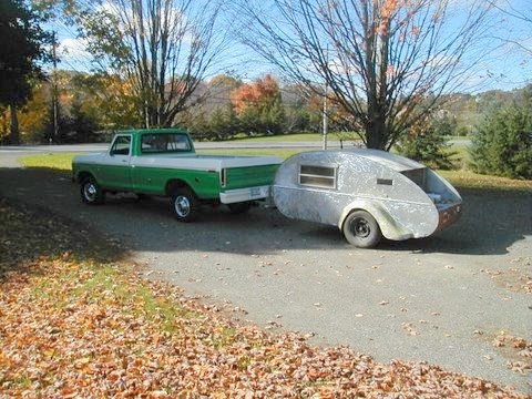 1976 Ford F-150 Truck and 1946 Modernistic Tear Drop