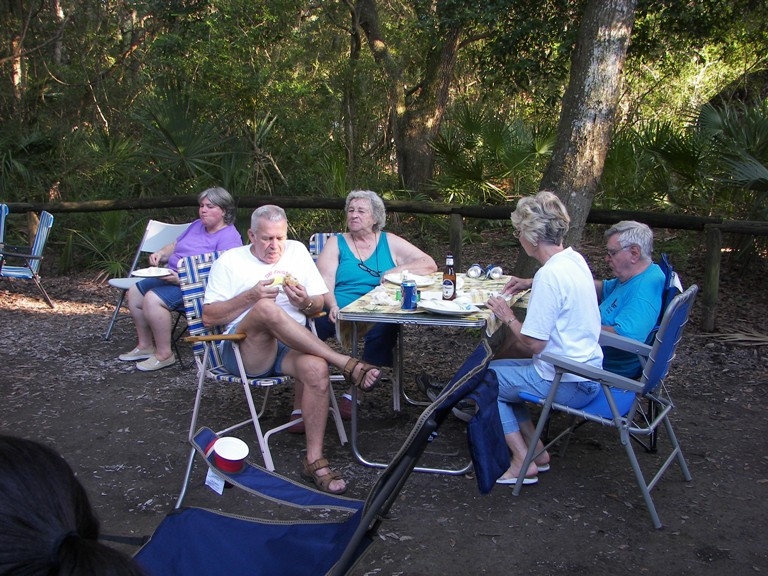 Saturday evening cookout