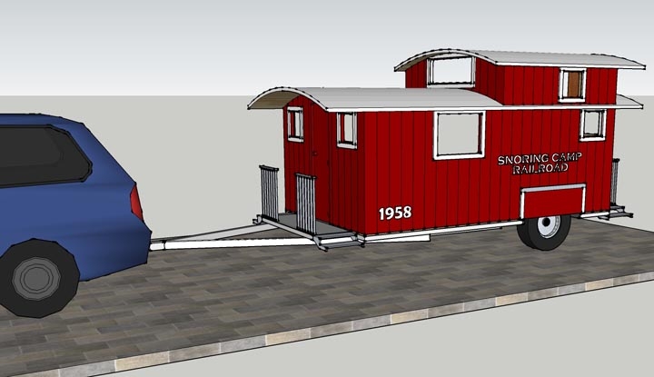 Caboose Side View