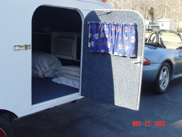 Bedding on floor without the mattress.