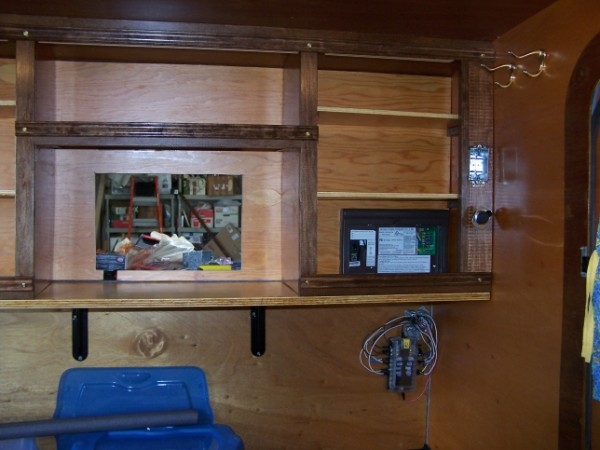 cabinet install right side with converter-charger and fuse panel