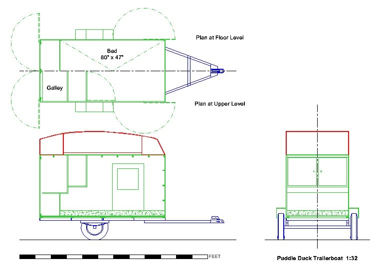 PD Trailerboat Interior