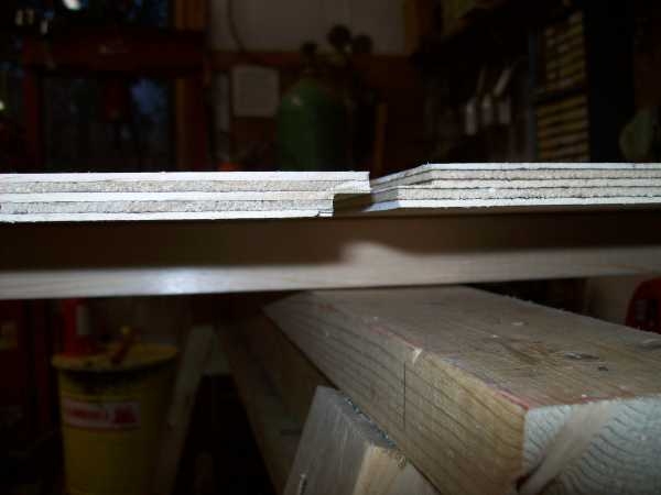 Plywood Wall Joint