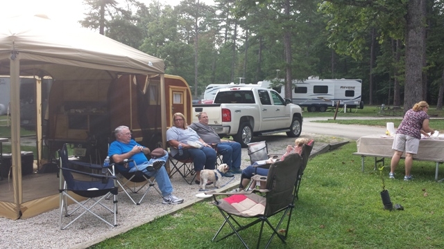 My family at camp