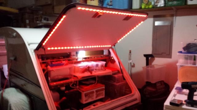 LED Lighting added for Galley