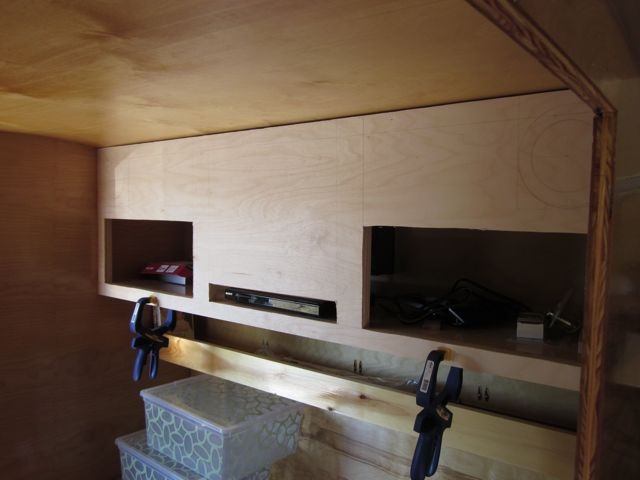 Inside Cabinet Face - Other Side View