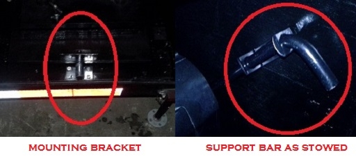 support bar mount bracket