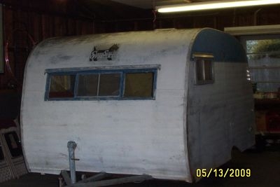 1963 13' Scotty Sportsman Goucho-Before Pics