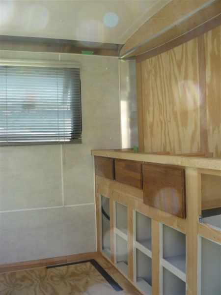 window side with panel on