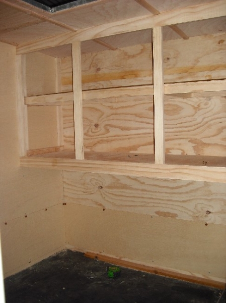 rear cabinets