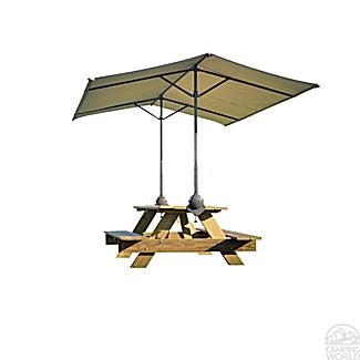 Canopy for picnic table