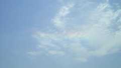 Rare rainbow cloud