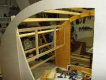 View of Forward Frame in Place