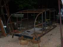 Steel frame almost done