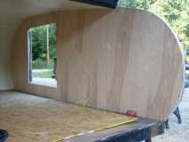 interior birch beadboard