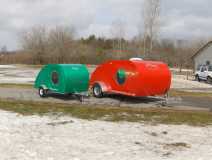 Tadpole Teardrop Trailers: Thee EGG & QUEEN Models