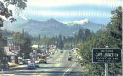 Cave Junction, Oregon. Our home town for over 3 decades. Lots of great camping areas nearby!