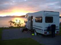 Scottish west coast sunset
