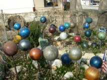 Bowling ball garden