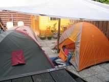 small campsite