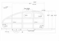 Cabin Car Profile With Frame