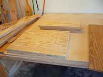 plywood for floor storage