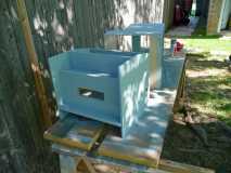 hi-build auto primer applied to cabinet cases