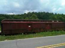 Old train car