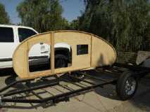 12' "Silver Bullet" teardrop design - 3 Doors, 6 Windows & a Hatch