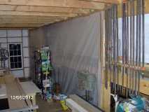 Second Wall Plastic Sheeting