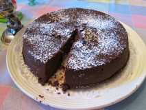 Black Bean Chocolate Torte
