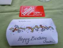 Gift Card Hand Stamped Envelope