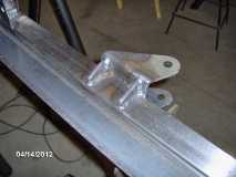 Spring Hgr Gussets Welded