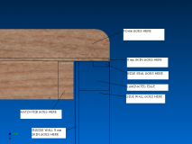 Sill, Hatch Lwr Shelf Board