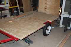 trailer with deck