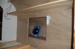 inside front shelf/tongue box cabinet