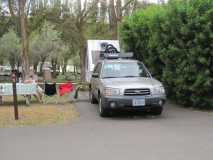 Camping at Deschutes River SP with the new Aliner Alite